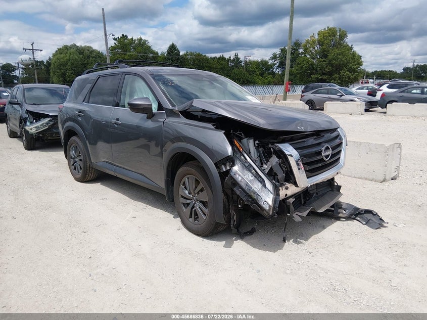 2022 NISSAN PATHFINDER SV 4WD | 5N1DR3BDXNC247827 | UPCARS