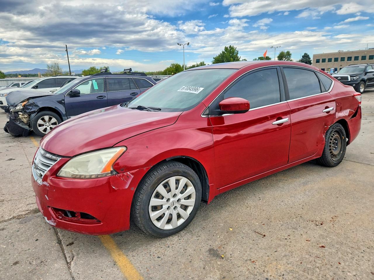 2014 NISSAN SENTRA S | 3N1AB7AP5EL685211 | UPCARS