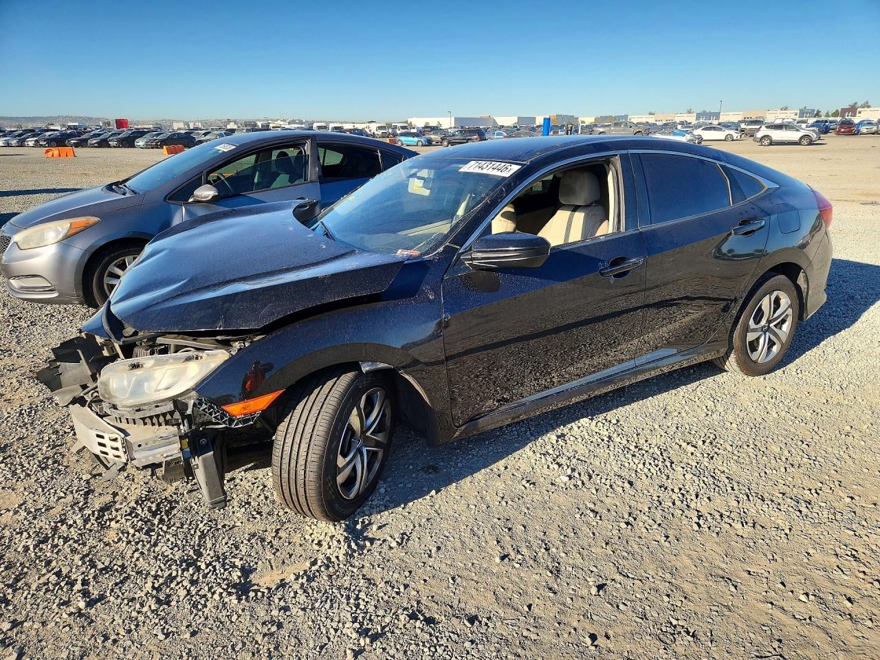 2017 HONDA CIVIC LX | 19XFC2F53HE232885 | UPCARS