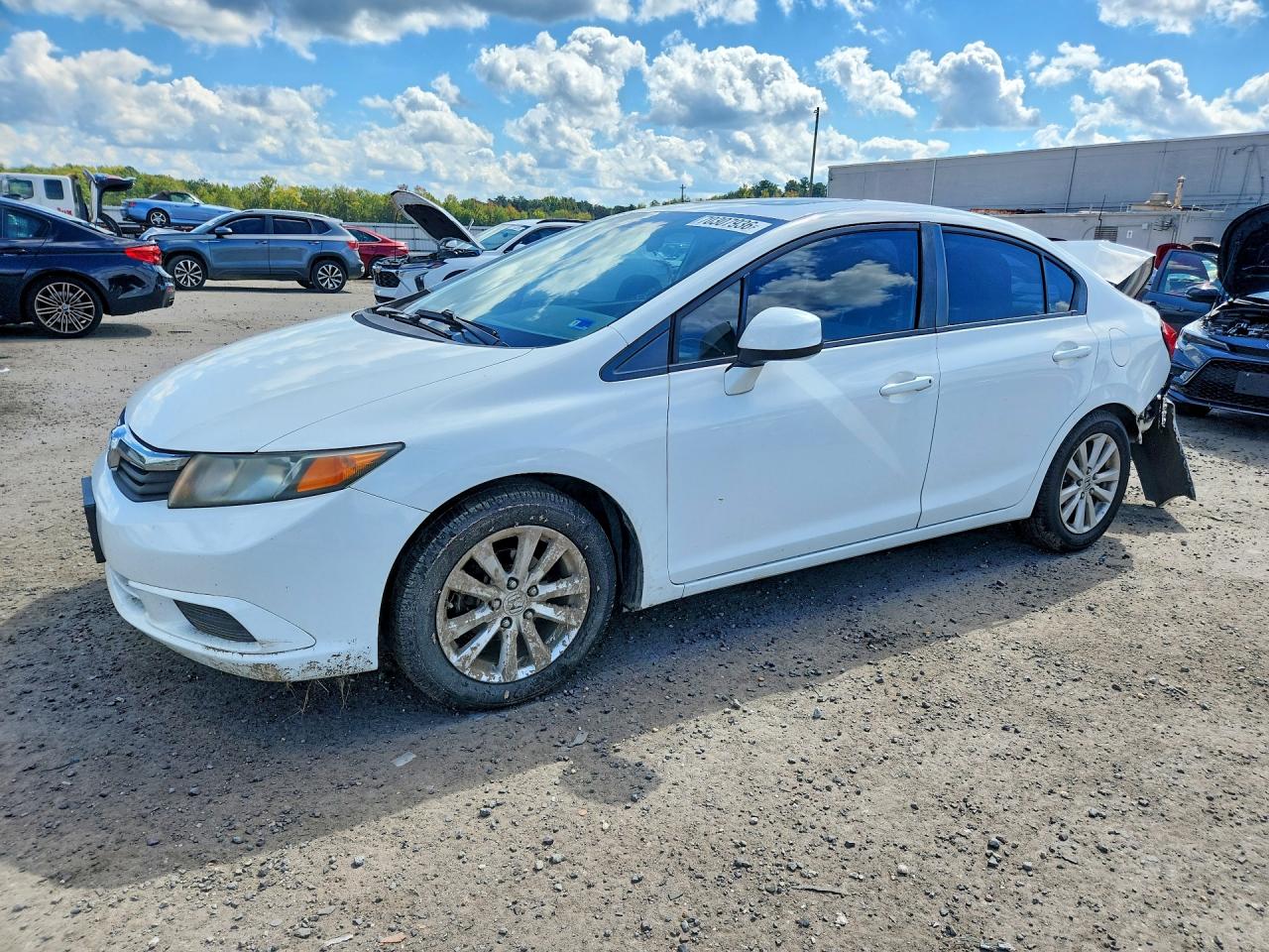 2012 HONDA CIVIC EX | 2HGFB2F83CH549206 | UPCARS