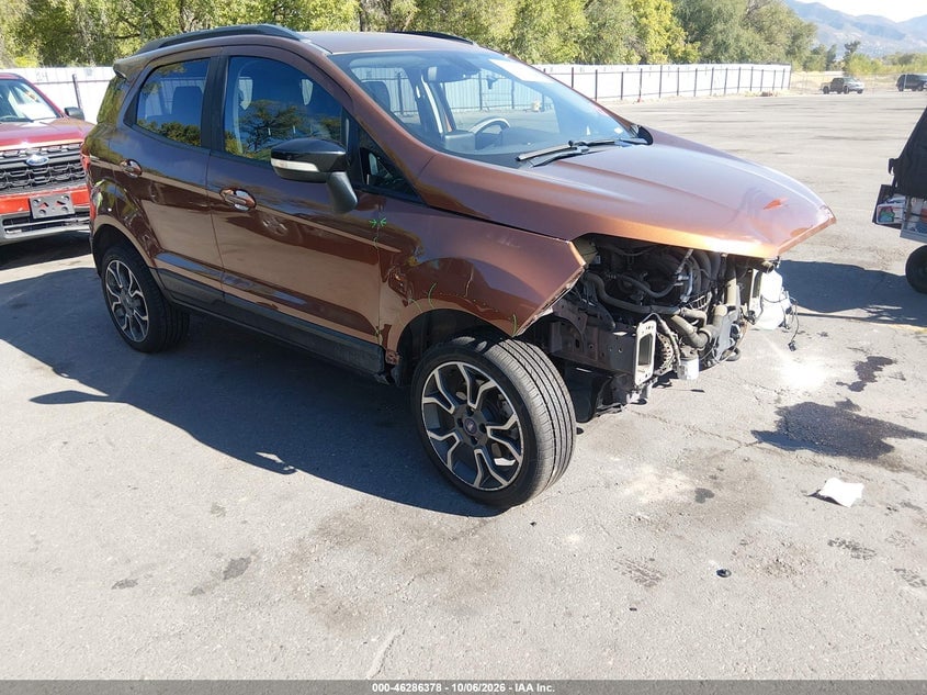 2019 FORD ECOSPORT SES | MAJ6S3JLXKC262954 | UPCARS