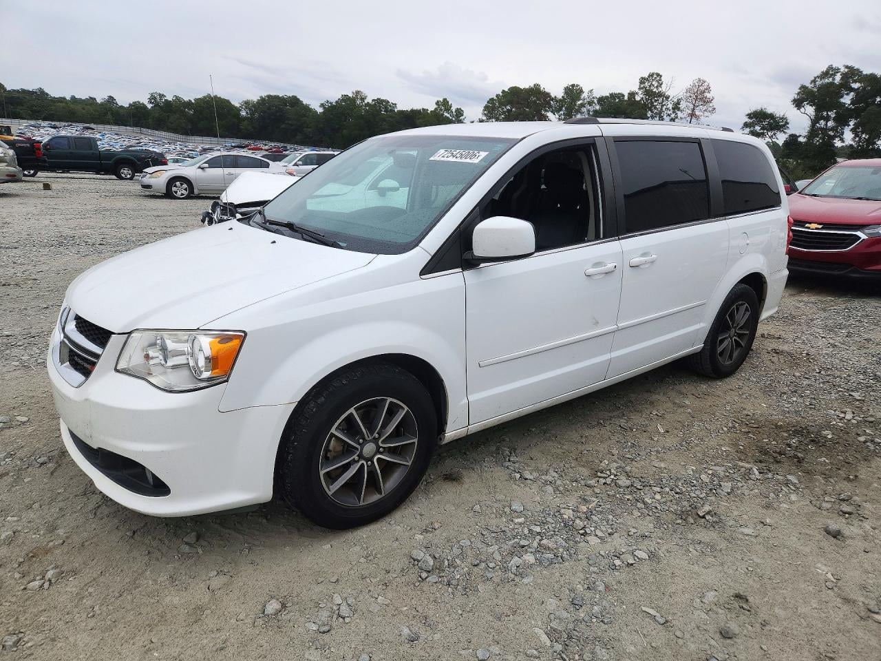 2017 DODGE CARAVAN SXT | 2C4RDGCG2HR862540 | UPCARS