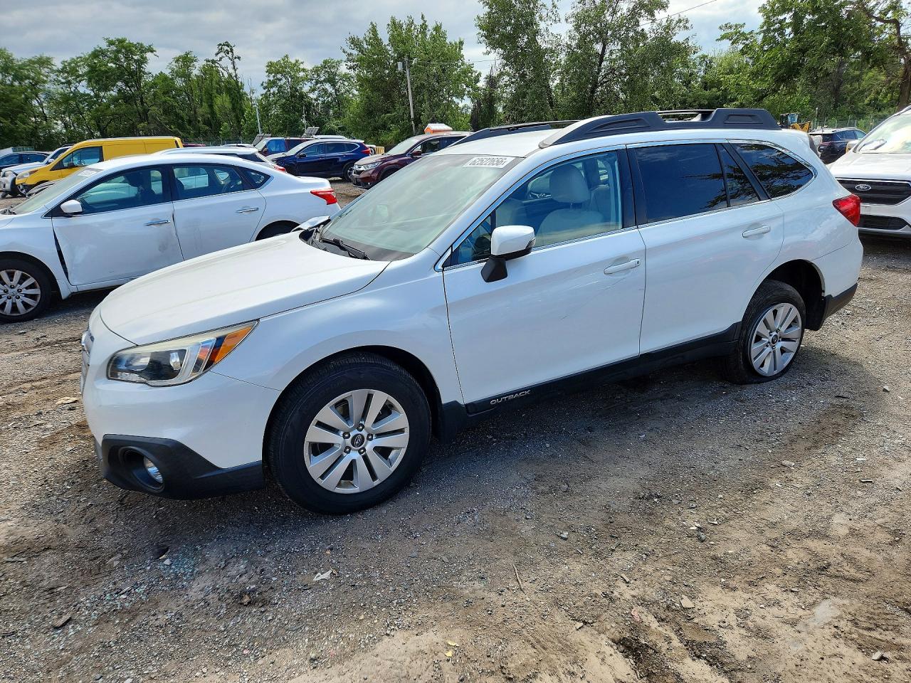 2017 SUBARU OUTBACK 2.5I PREMIUM | 4S4BSAFCXH3224425 | UPCARS