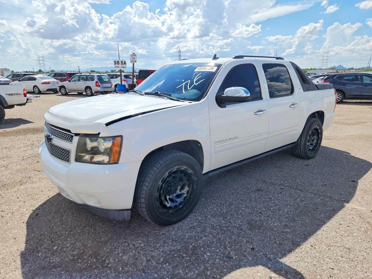 2010 CHEVROLET AVALANCHE LTZ | 3GNNCGE02AG132549 | UPCARS