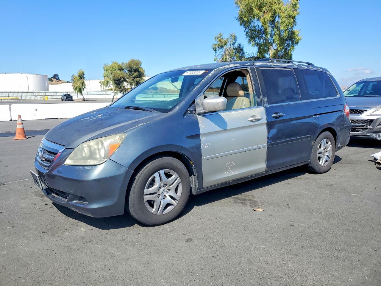 2005 HONDA ODYSSEY EXL | 5FNRL38705B052562 | UPCARS