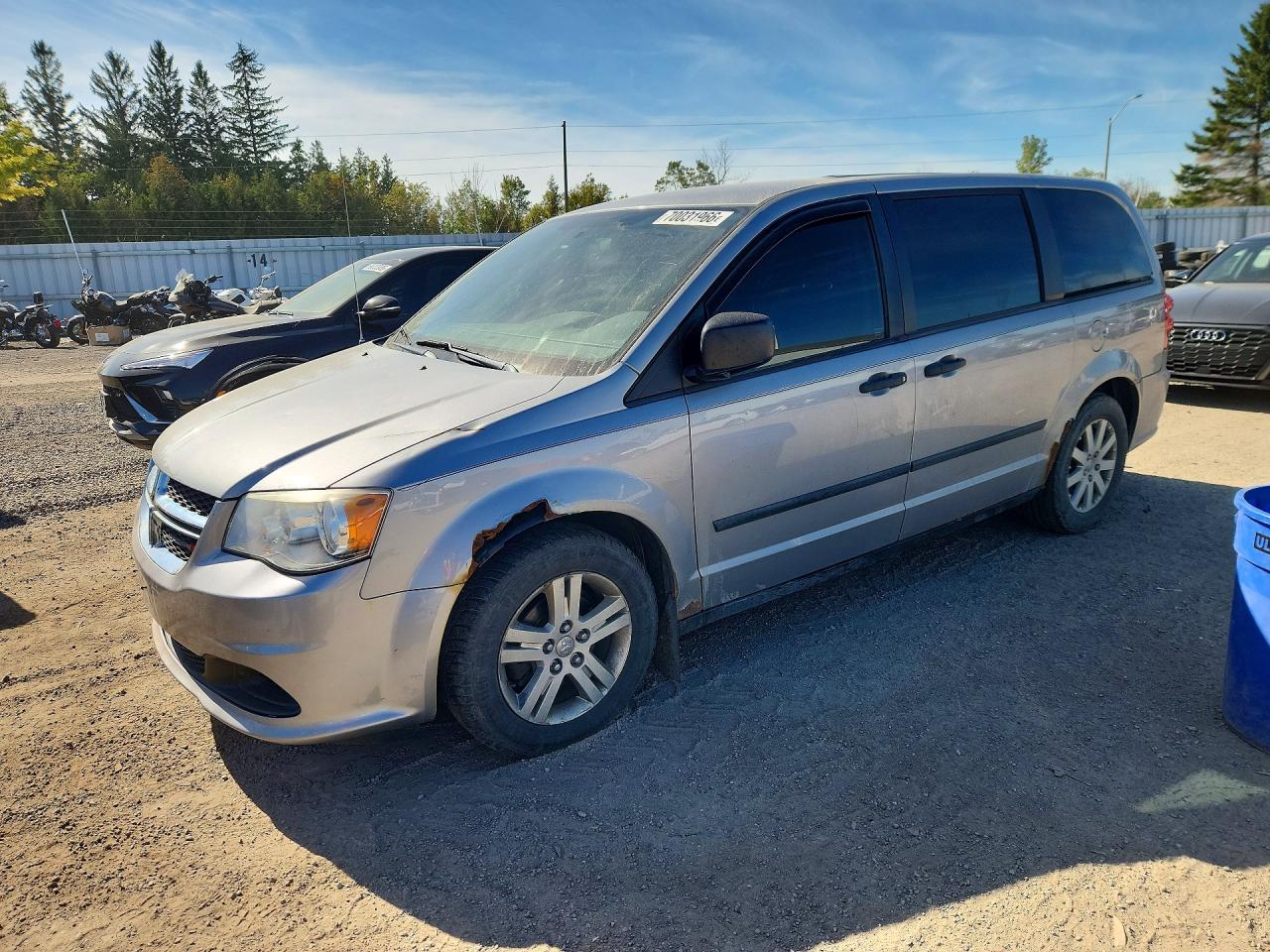 2013 DODGE CARAVAN SE | 2C4RDGBG4DR546309 | UPCARS