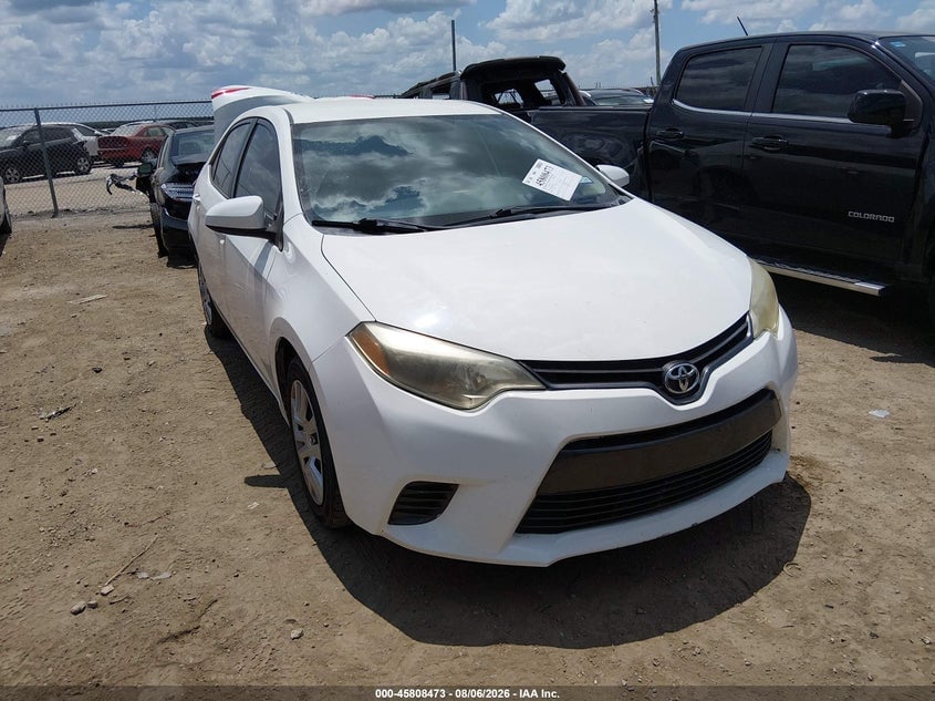 2016 TOYOTA COROLLA LE | 5YFBURHE0GP431696 | UPCARS