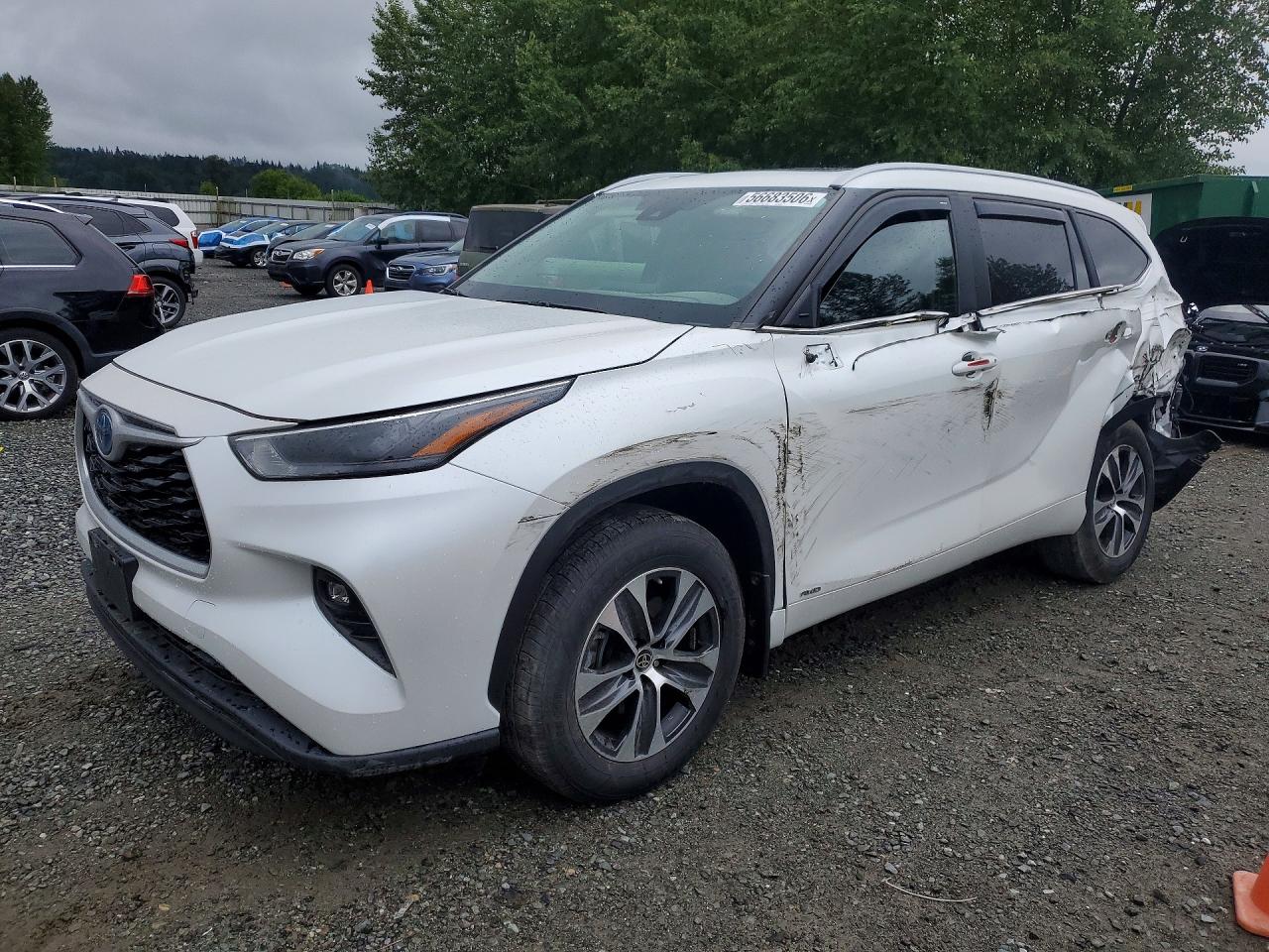 2023 TOYOTA HIGHLANDER XLE | 5TDKBRCH8PS570778 | UPCARS