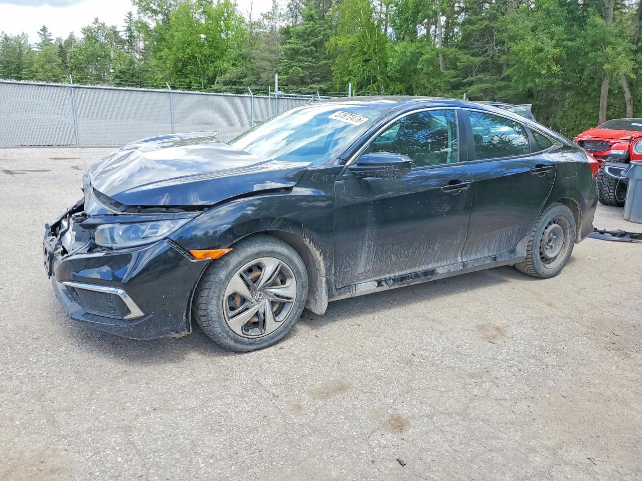 2021 HONDA CIVIC LX | 2HGFC2F55MH008193 | UPCARS
