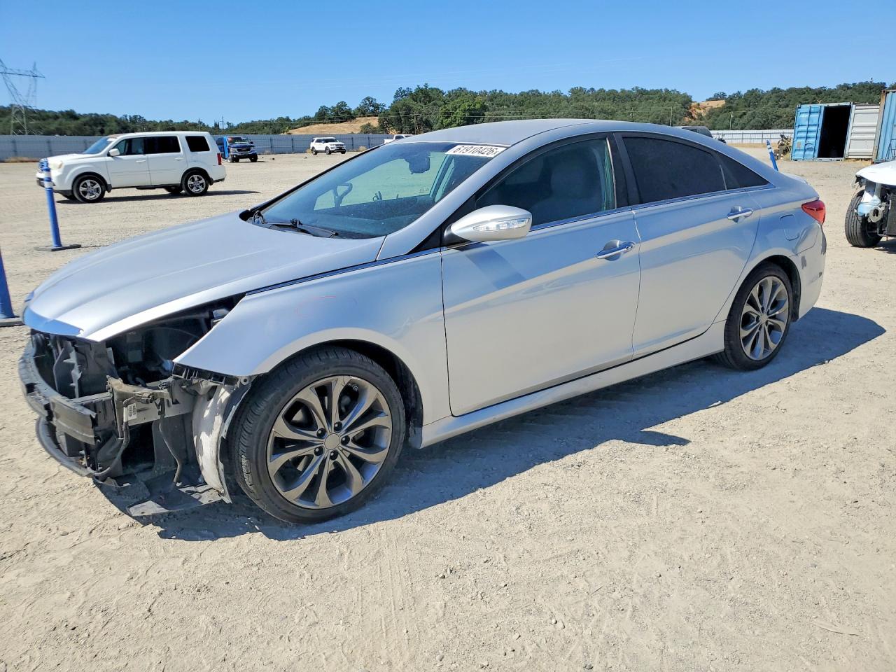 2014 HYUNDAI SONATA SE | 5NPEC4ACXEH911038 | UPCARS