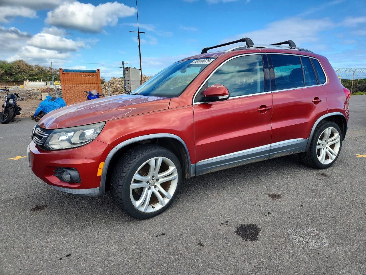 2013 VOLKSWAGEN TIGUAN S | WVGAV7AX5DW028384 | UPCARS