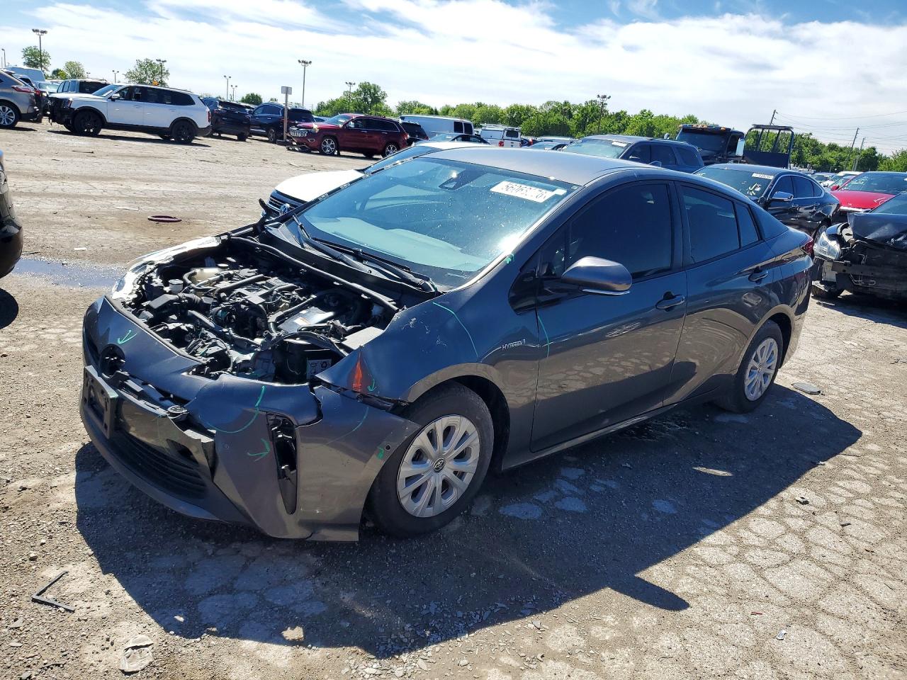 2019 TOYOTA PRIUS LE | JTDKARFUXK3080199 | UPCARS