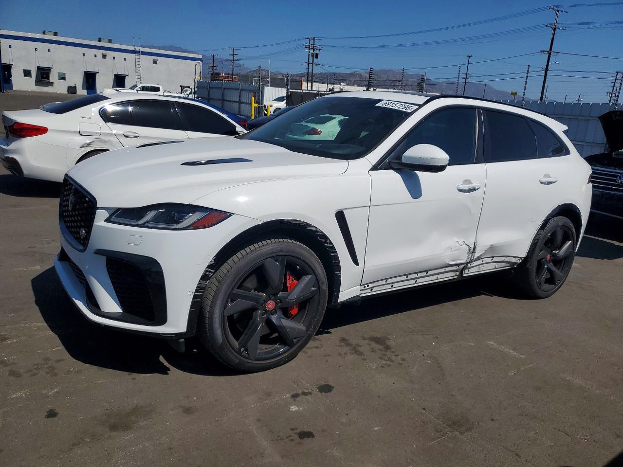 2022 JAGUAR F-PACE SVR | SADCZ2EE6NA695030 | UPCARS