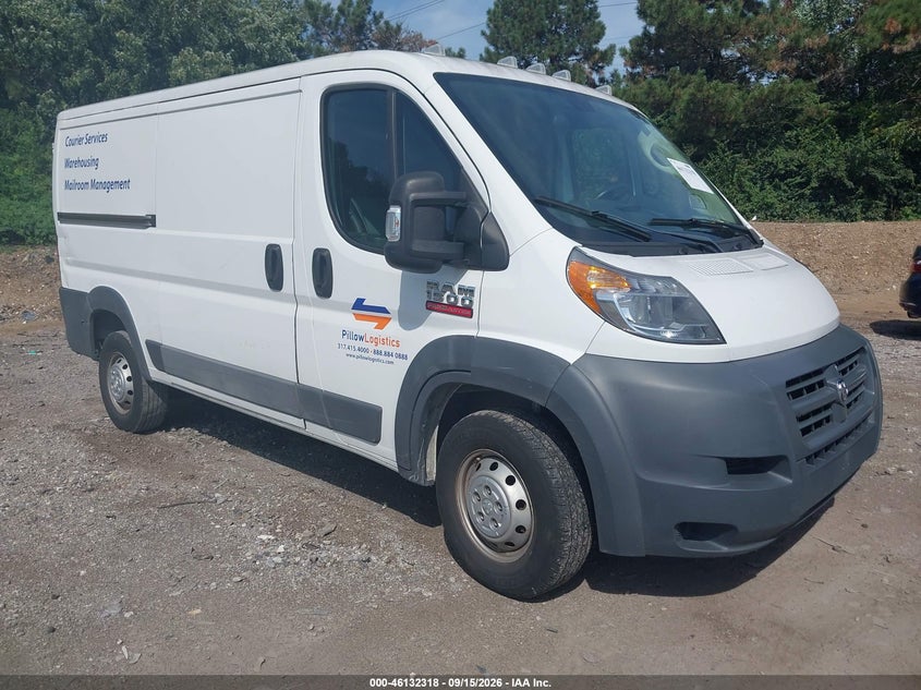 2017 RAM PROMASTER 1500 LOW ROOF 136 WB | 3C6TRVAG8HE552593 | UPCARS