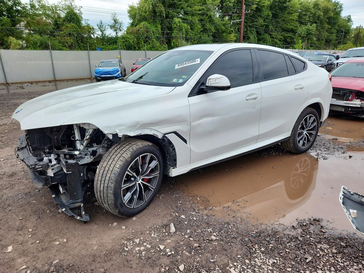 2022 BMW X6 XDRIVE40I | 5UXCY6C07N9L59304 | UPCARS