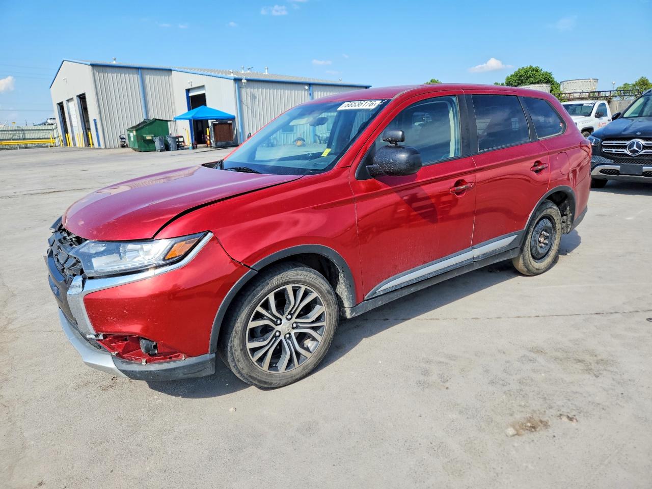 2017 MITSUBISHI OUTLANDER ES | JA4AD2A36HZ027072 | UPCARS