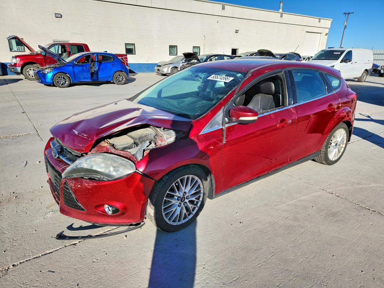 2014 FORD FOCUS TITANIUM | 1FADP3N2XEL264203 | UPCARS