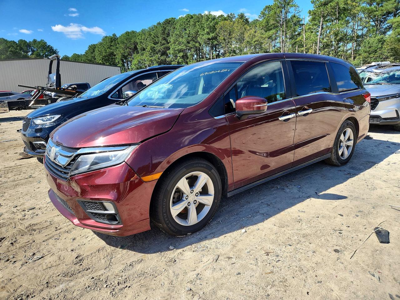2019 HONDA ODYSSEY EXL | 5FNRL6H76KB125382 | UPCARS