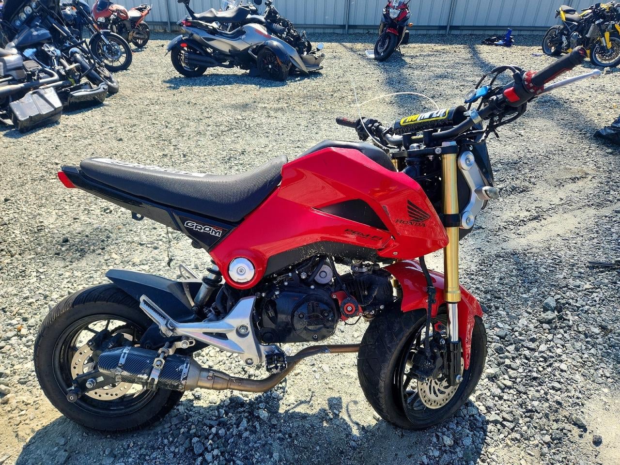 2014 HONDA GROM 125 | MLHJC6116E5001277 | UPCARS