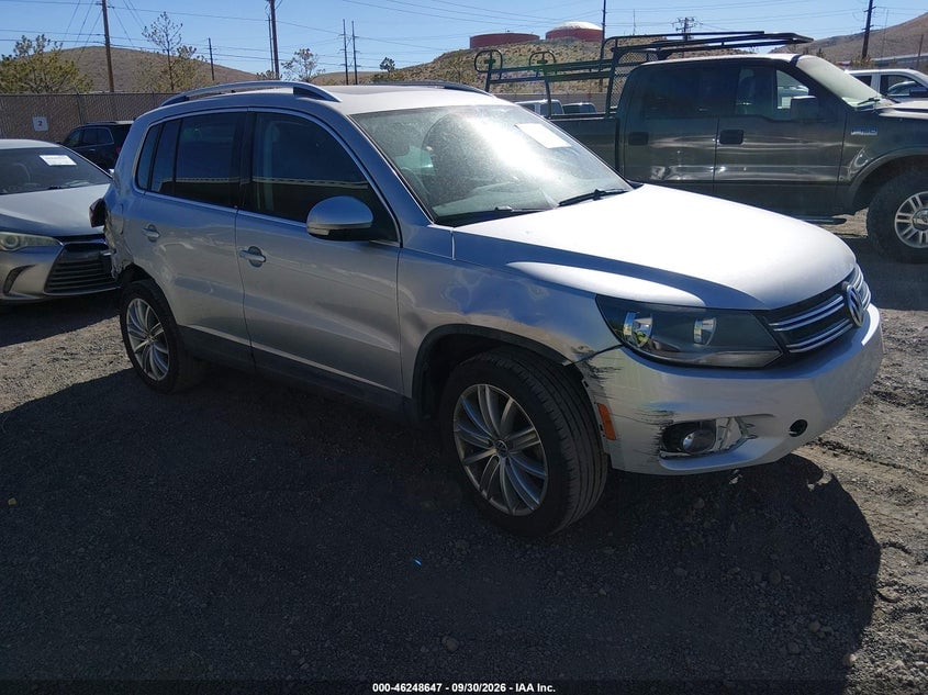 2014 VOLKSWAGEN TIGUAN SEL | WVGBV3AX4EW581588 | UPCARS