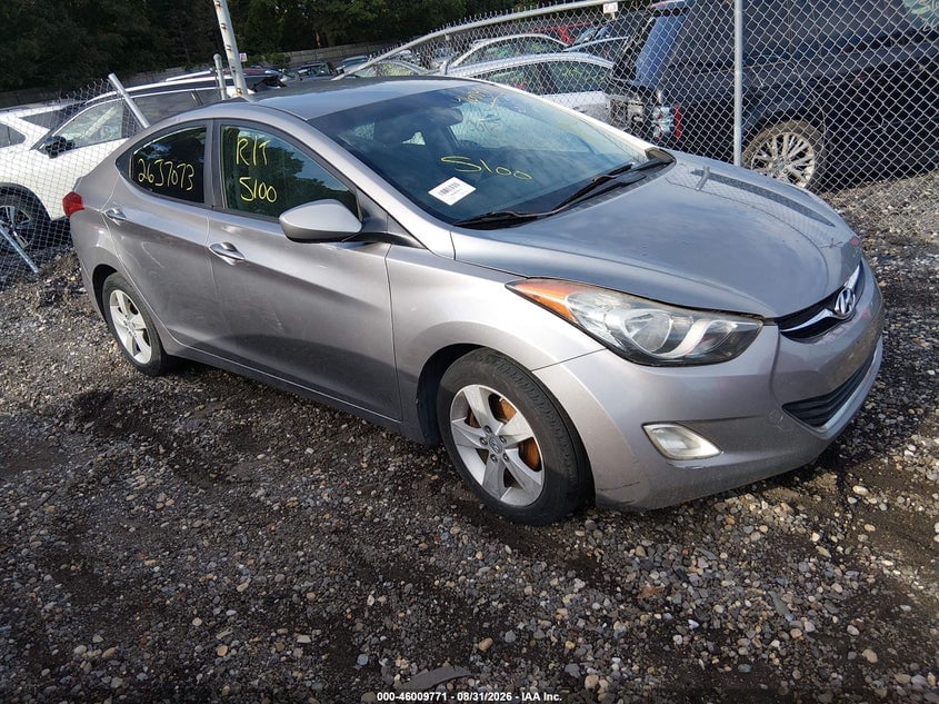 2012 HYUNDAI ELANTRA GLS (ULSAN PLANT) | KMHDH4AE9CU454722 | UPCARS