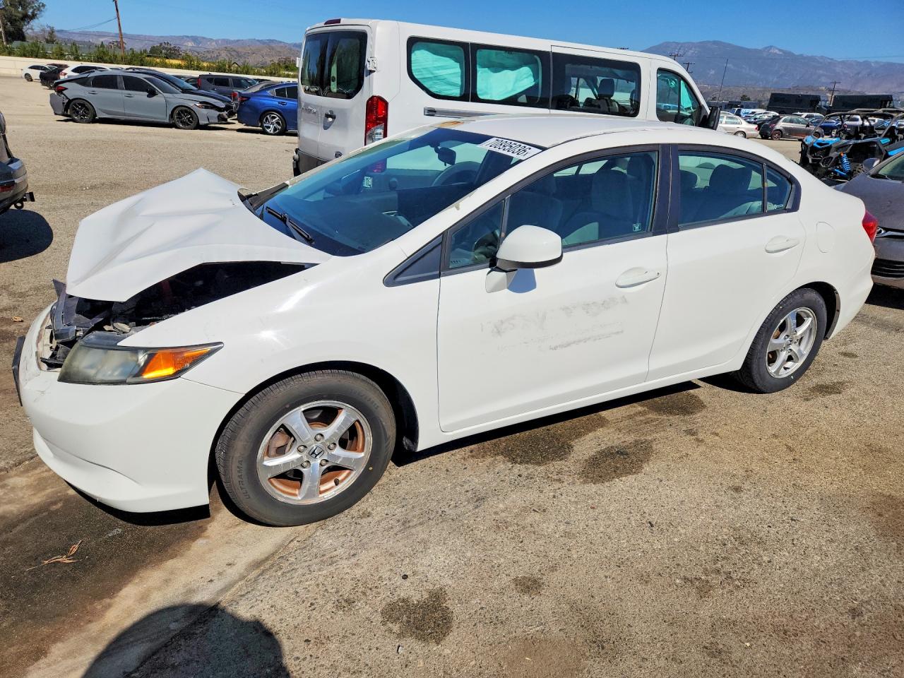 2012 HONDA CIVIC NATURAL GAS | 19XFB5F50CE000225 | UPCARS