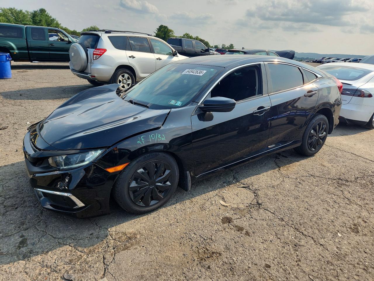2019 HONDA CIVIC LX | 2HGFC2F68KH526532 | UPCARS