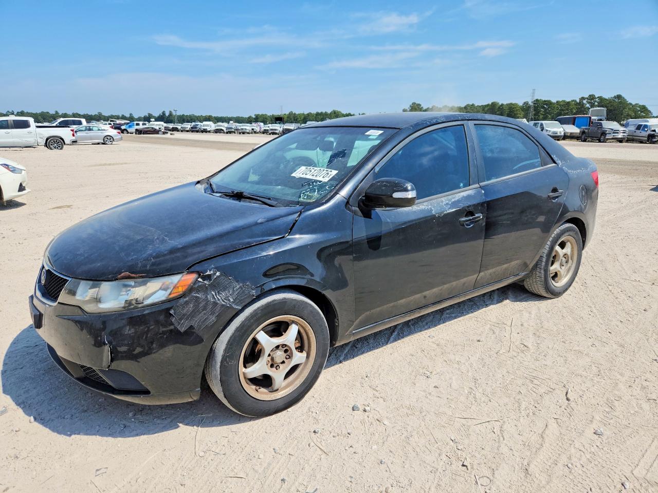 2010 KIA FORT EX | KNAFU4A21A5843759 | UPCARS
