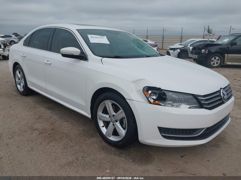 2013 VOLKSWAGEN PASSAT 2.5L SE | 1VWBH7A30DC102967 | UPCARS