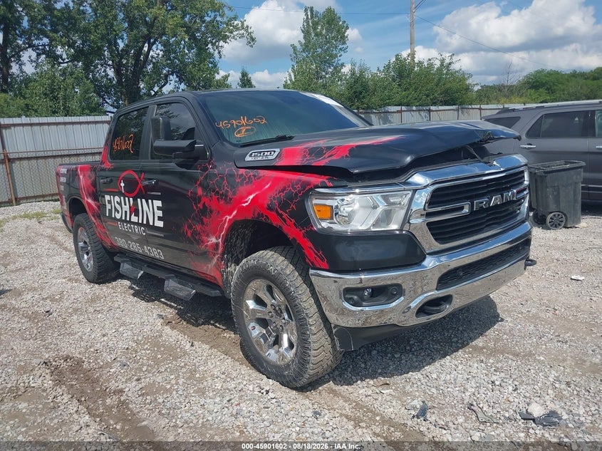 2020 RAM 1500 BIG HORN  4X4 5'7 BOX | 1C6SRFFT7LN310020 | UPCARS