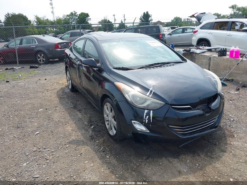 2012 HYUNDAI ELANTRA LIMITED | 5NPDH4AE7CH105296 | UPCARS