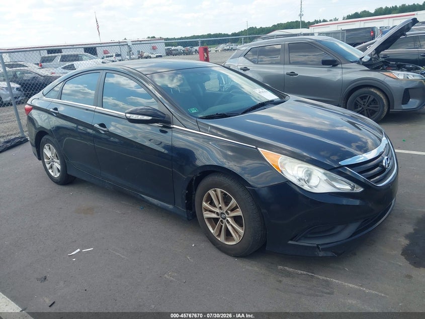 2014 HYUNDAI SONATA GLS | 5NPEB4AC7EH845017 | UPCARS