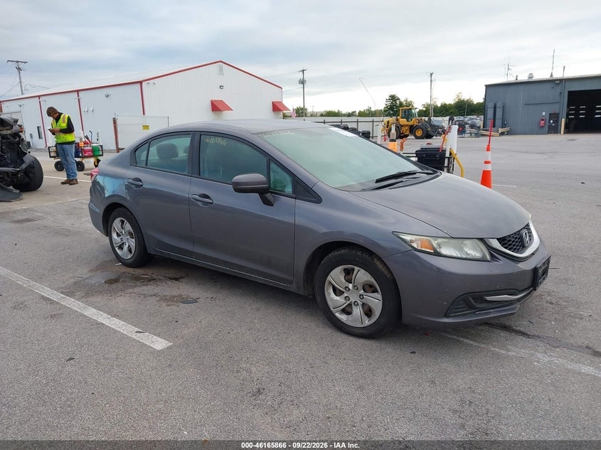 2014 HONDA CIVIC LX | 2HGFB2F50EH535904 | UPCARS