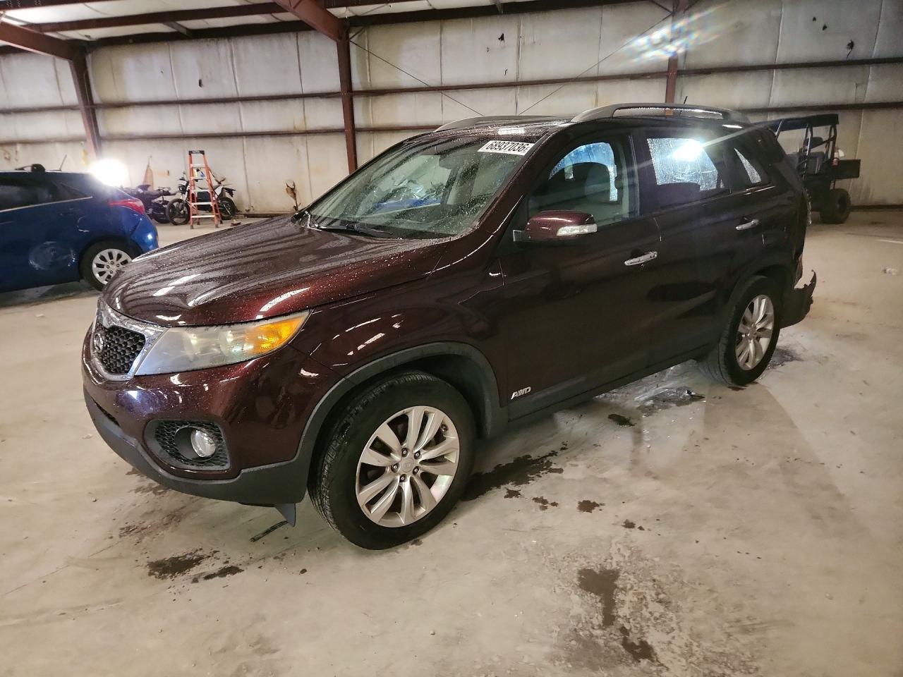 2011 KIA SORENTO EX | 5XYKUDA24BG052152 | UPCARS