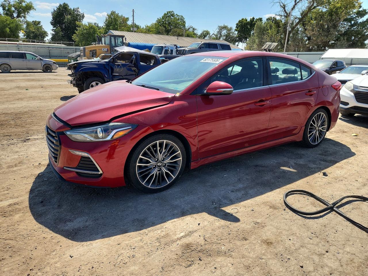2017 HYUNDAI ELANTRA SPORT | KMHD04LBXHU354503 | UPCARS