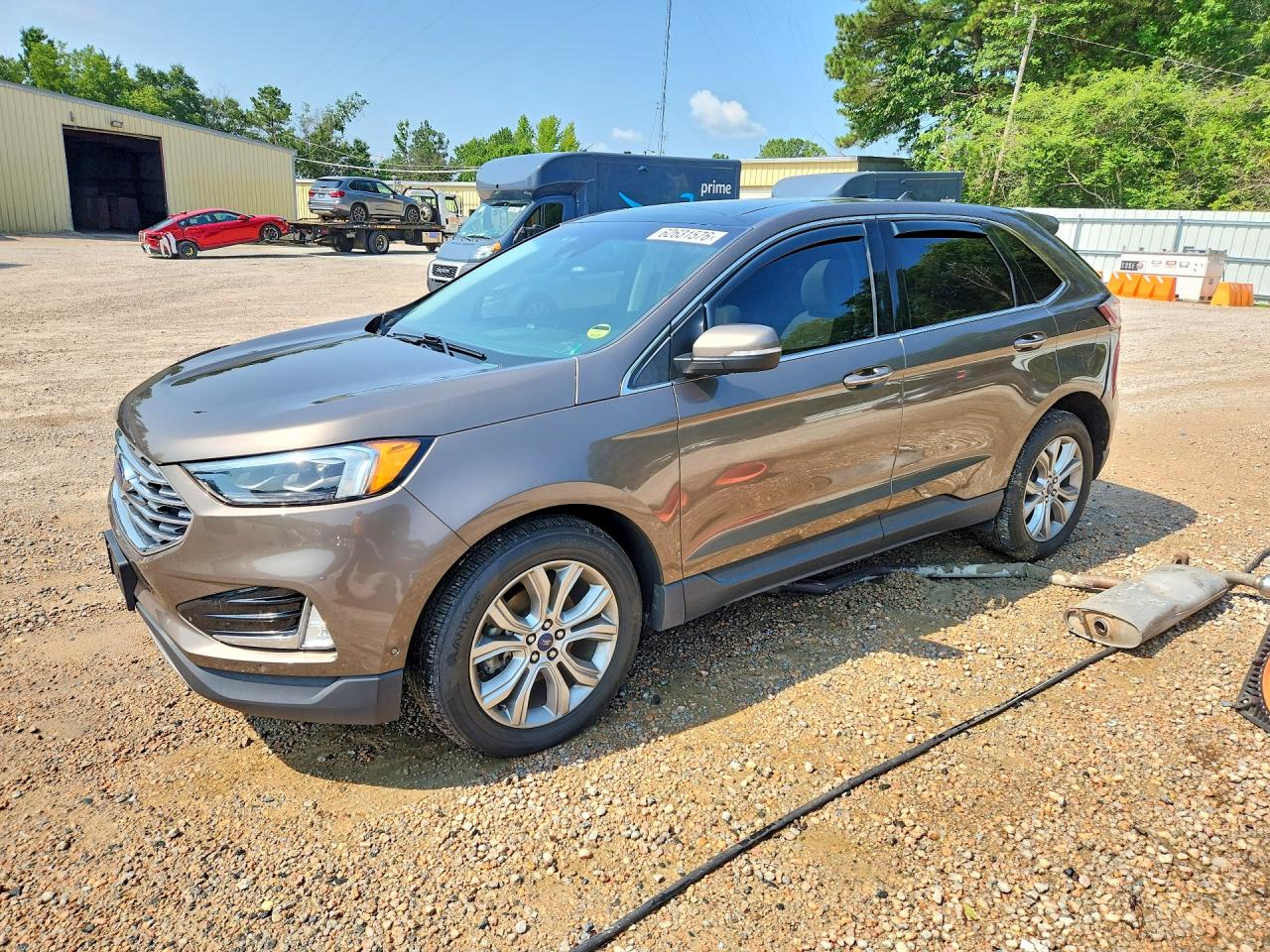 2019 FORD EDGE TITANIUM | 2FMPK3K93KBB81596 | UPCARS
