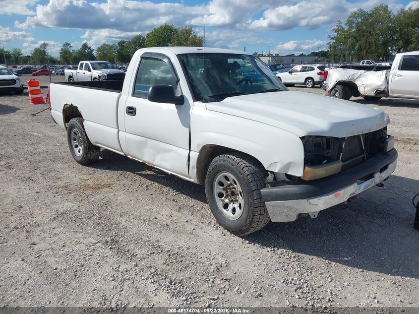2007 CHEVROLET SILVERADO 1500 CLASSIC WORK TRUCK | 3GCEC14X97G167490 | UPCARS