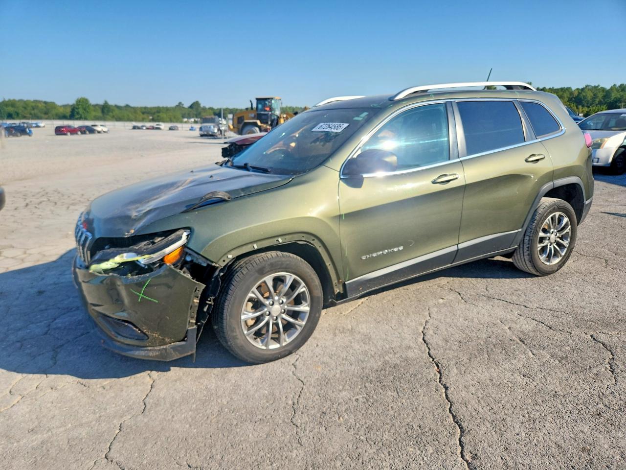 2021 JEEP CHEROKEE LATITUDE LUX | 1C4PJLMX0MD136843 | UPCARS