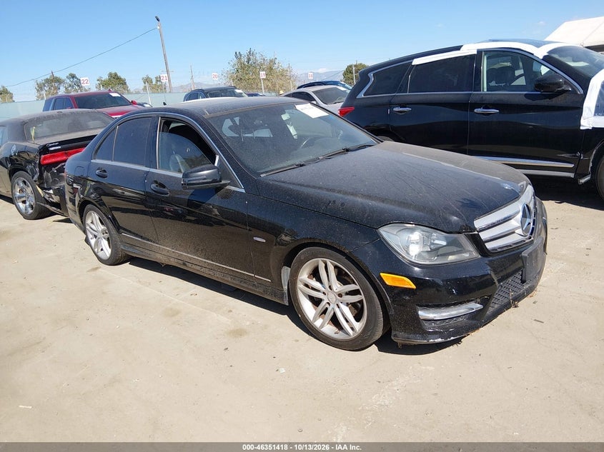 2012 MERCEDES-BENZ C 250 SPORT | WDDGF4HBXCA645446 | UPCARS