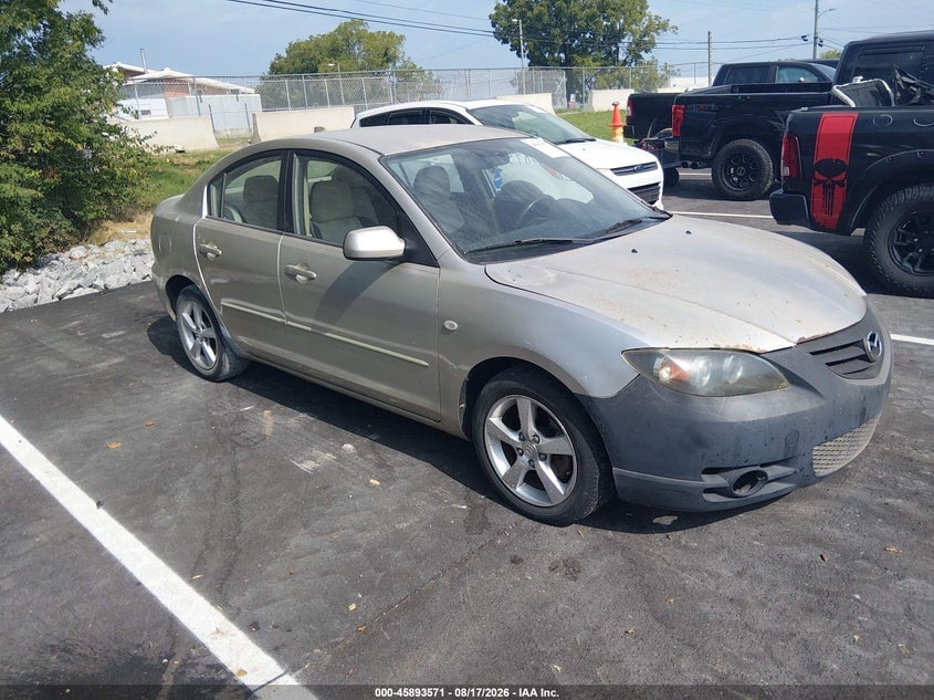 2004 MAZDA MAZDA3 I | JM1BK32F141121738 | UPCARS