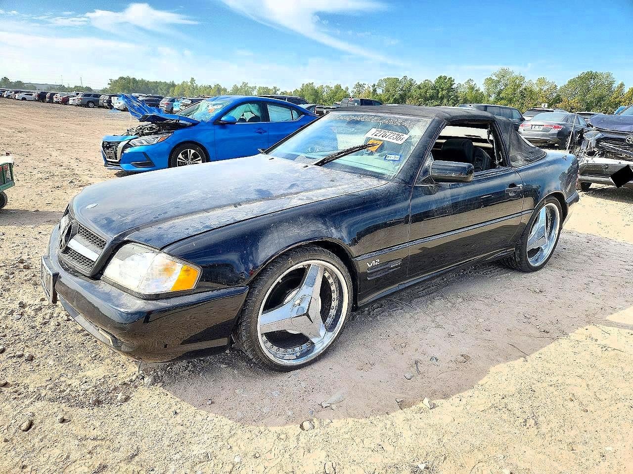 1997 MERCEDES-BENZ SL-CLASS 600 | WDBFA63F9VF142747 | UPCARS