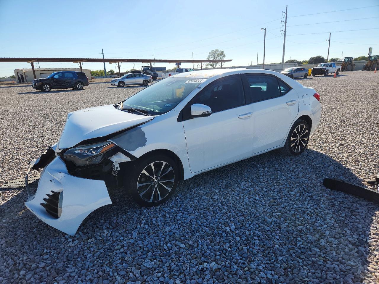 2017 TOYOTA COROLLA SE | 5YFBURHE8HP594209 | UPCARS