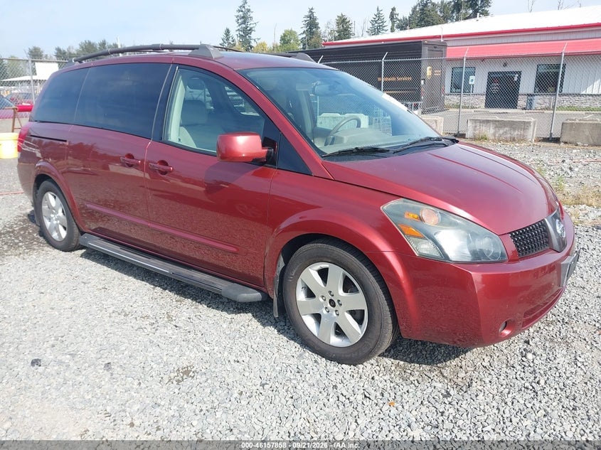 2004 NISSAN QUEST 3.5 SE | 5N1BV28U84N332494 | UPCARS