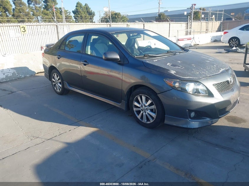 2010 TOYOTA COROLLA S | 1NXBU4EE0AZ225047 | UPCARS