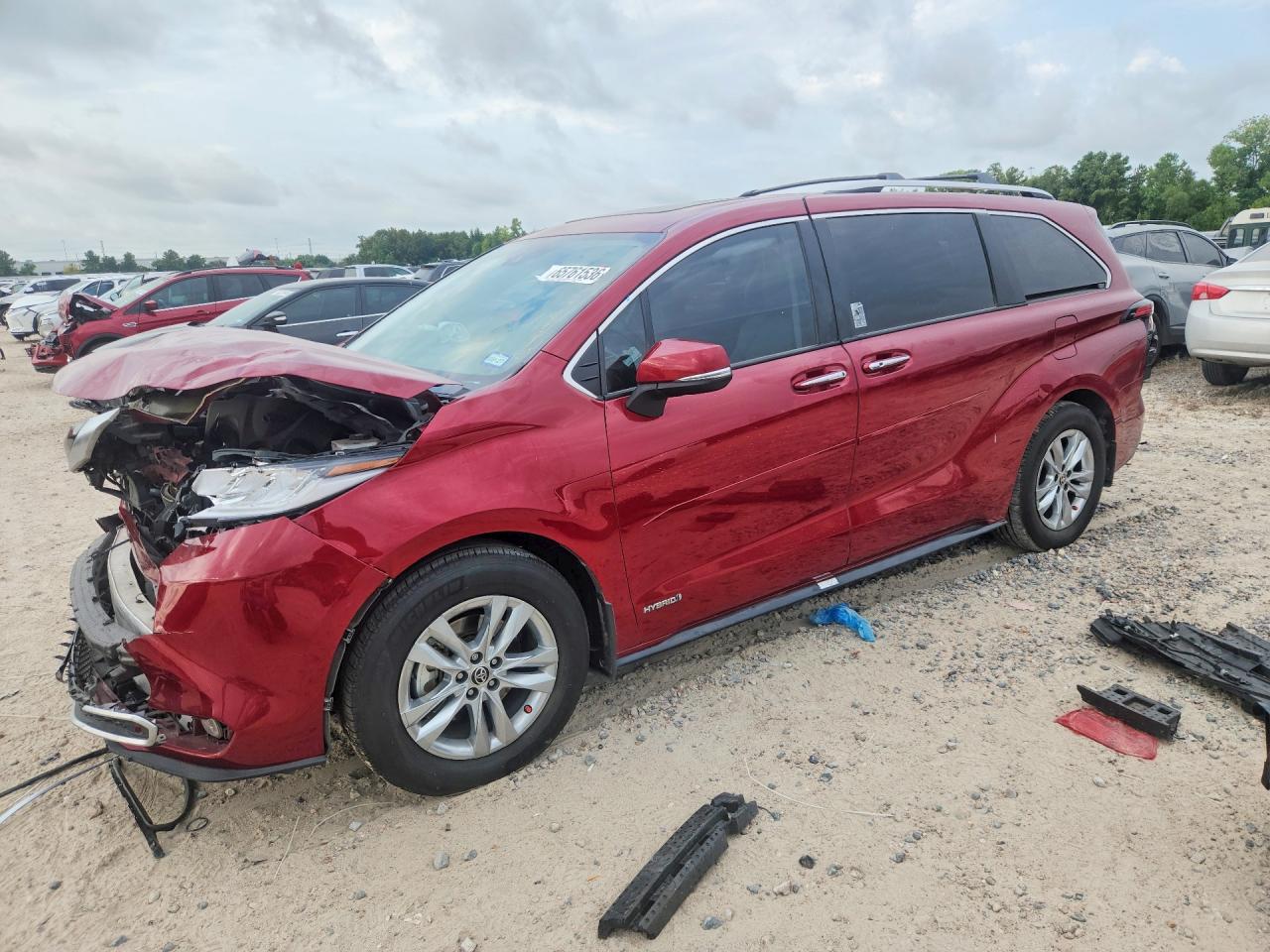 2021 TOYOTA SIENNA LIMITED 7-PASSENGER | 5TDZRKEC2MS066841 | UPCARS