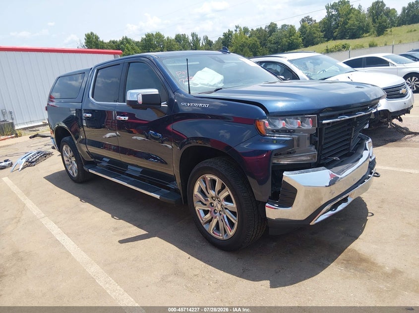 2020 CHEVROLET SILVERADO 1500 4WD  SHORT BED LTZ | 3GCUYGED0LG295583 | UPCARS