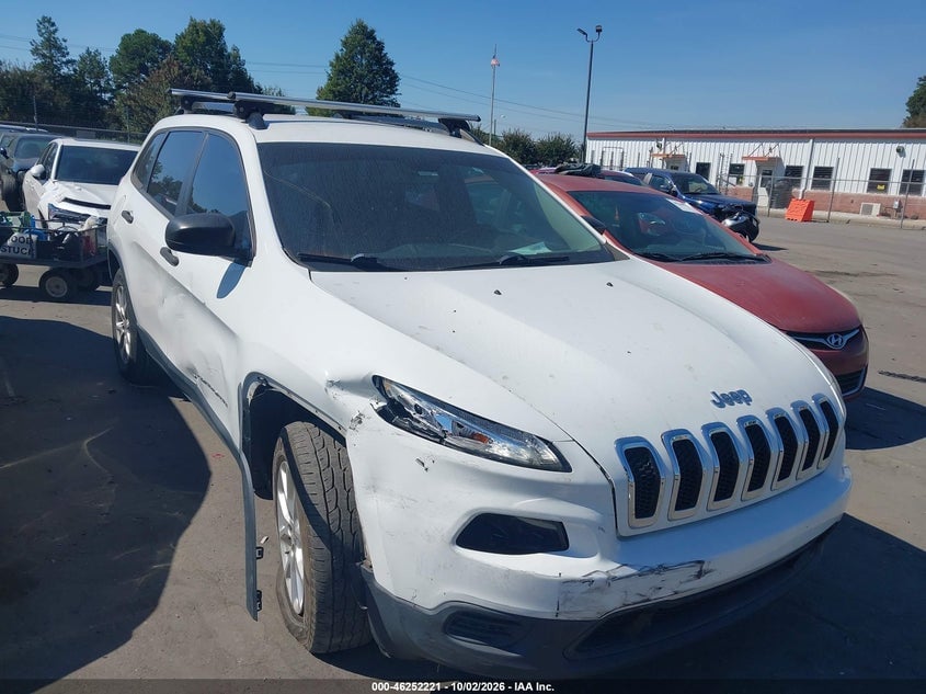 2016 JEEP CHEROKEE SPORT | 1C4PJMAB2GW122689 | UPCARS