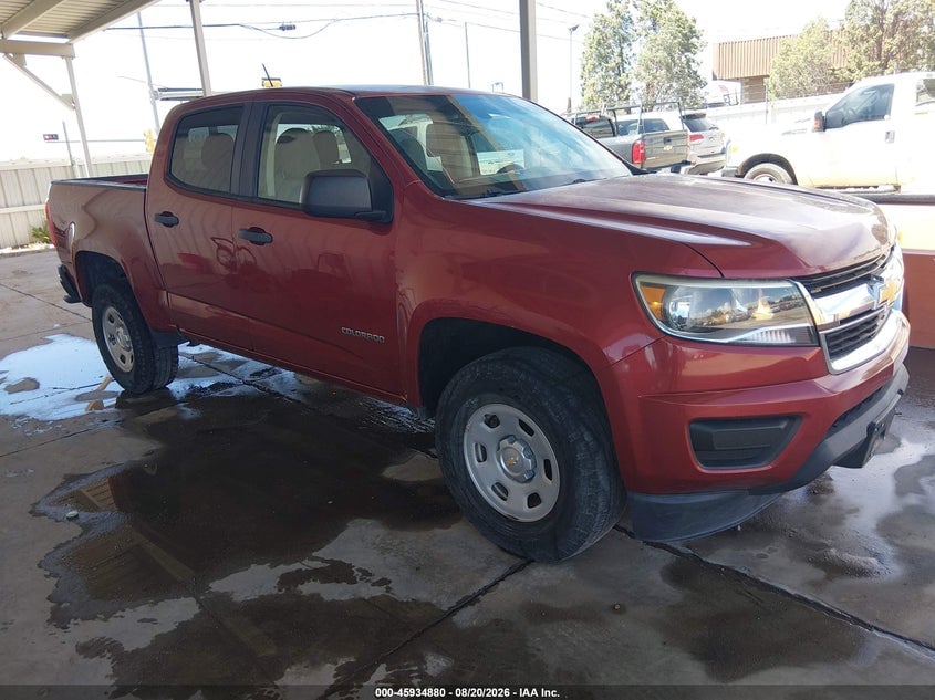2016 CHEVROLET COLORADO 2WD WT | 1GCGSBEA7G1237160 | UPCARS