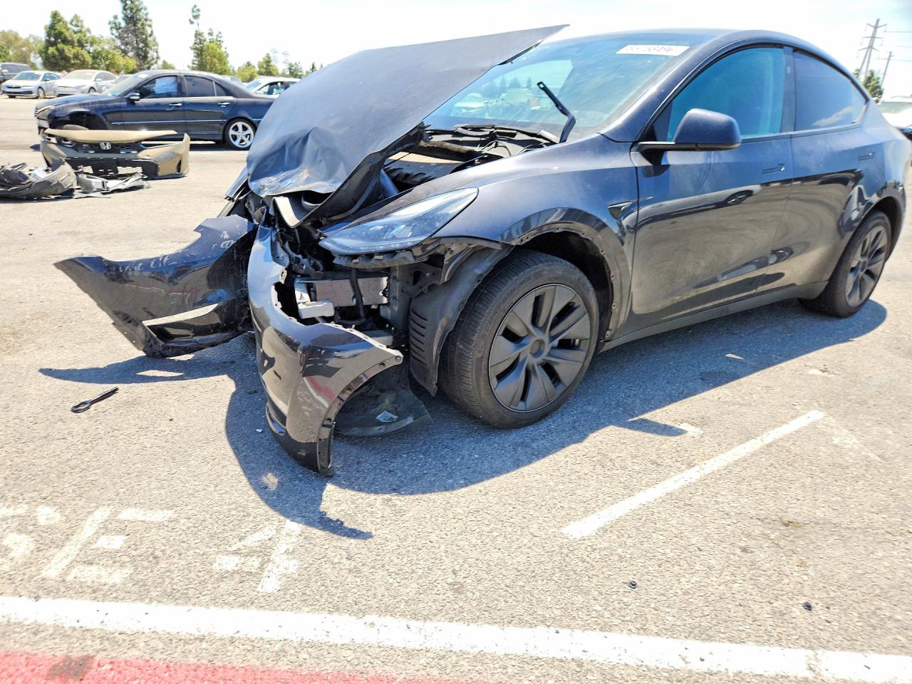 2025 TESLA MODEL Y | 7SAYGDED3SF224789 | UPCARS