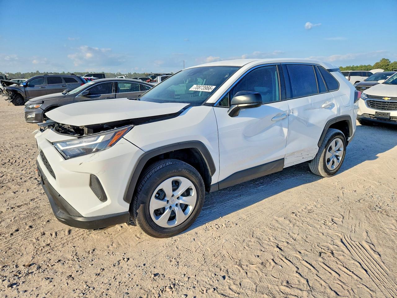 2025 TOYOTA RAV4 LE | 2T3H1RFV8SC349124 | UPCARS